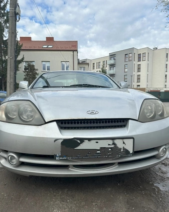 Hyundai Coupe cena 4800 przebieg: 263700, rok produkcji 2002 z Radzyń Chełmiński małe 79